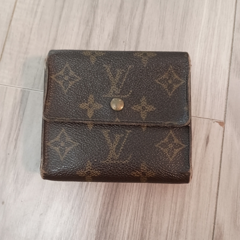 LOUIS VUITTON Porte Foyle Elise  Monogram Wallet